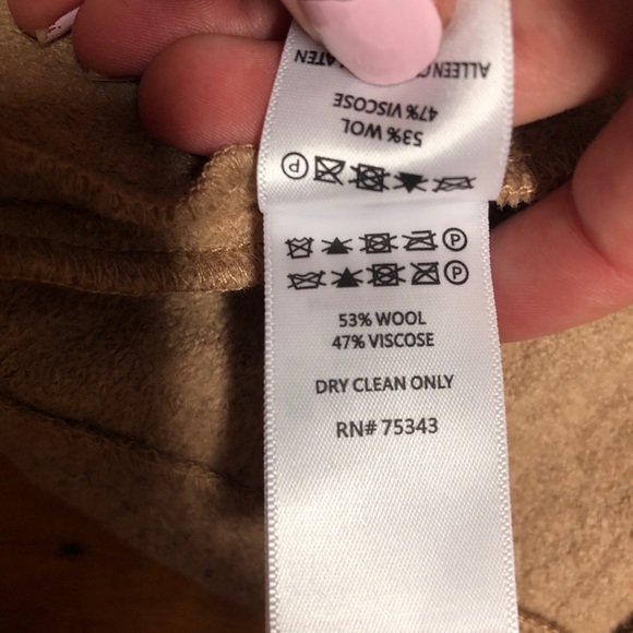 Rachel Zoe wool blend long coat, size large - Picture 4 of 11